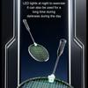 Lighted Badminton Rackets 4 Pieces Clip Lightweight Racquets Light LED Practice Lamp For Outdoor Indoor Family Gatherings Group