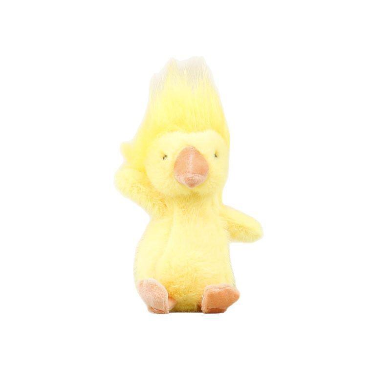 Plushie With Duck Pp Cotton Filling Short Fur Stuffed Doll For Kids Room Decor
