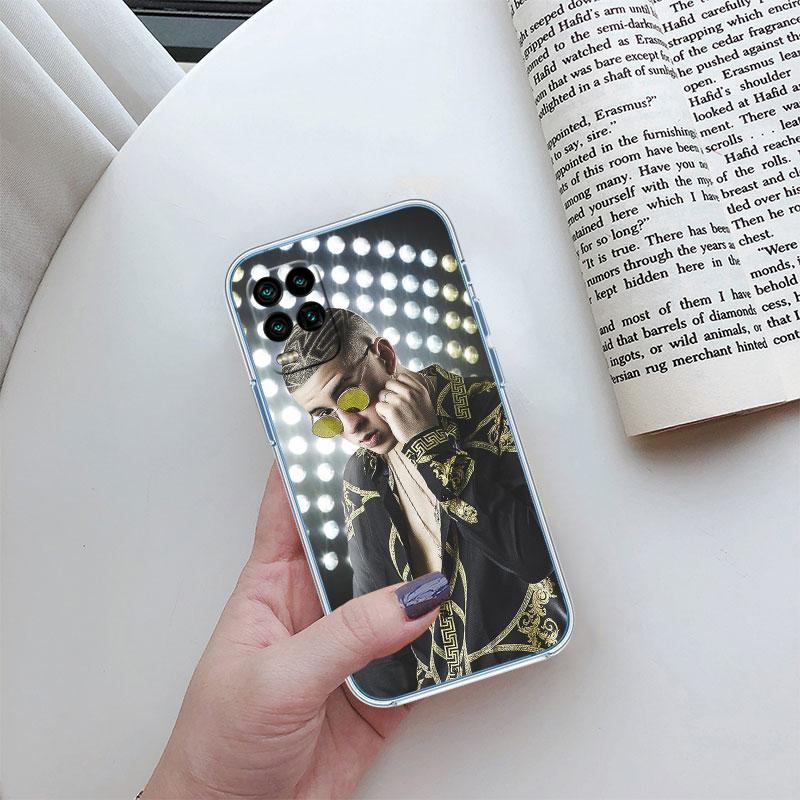 Bad Bunny Transparent Phone Case for Motorola Moto E22I E22S E22 E32 E40 E7 E7I G Plus Power Play Stylus G22 G14
