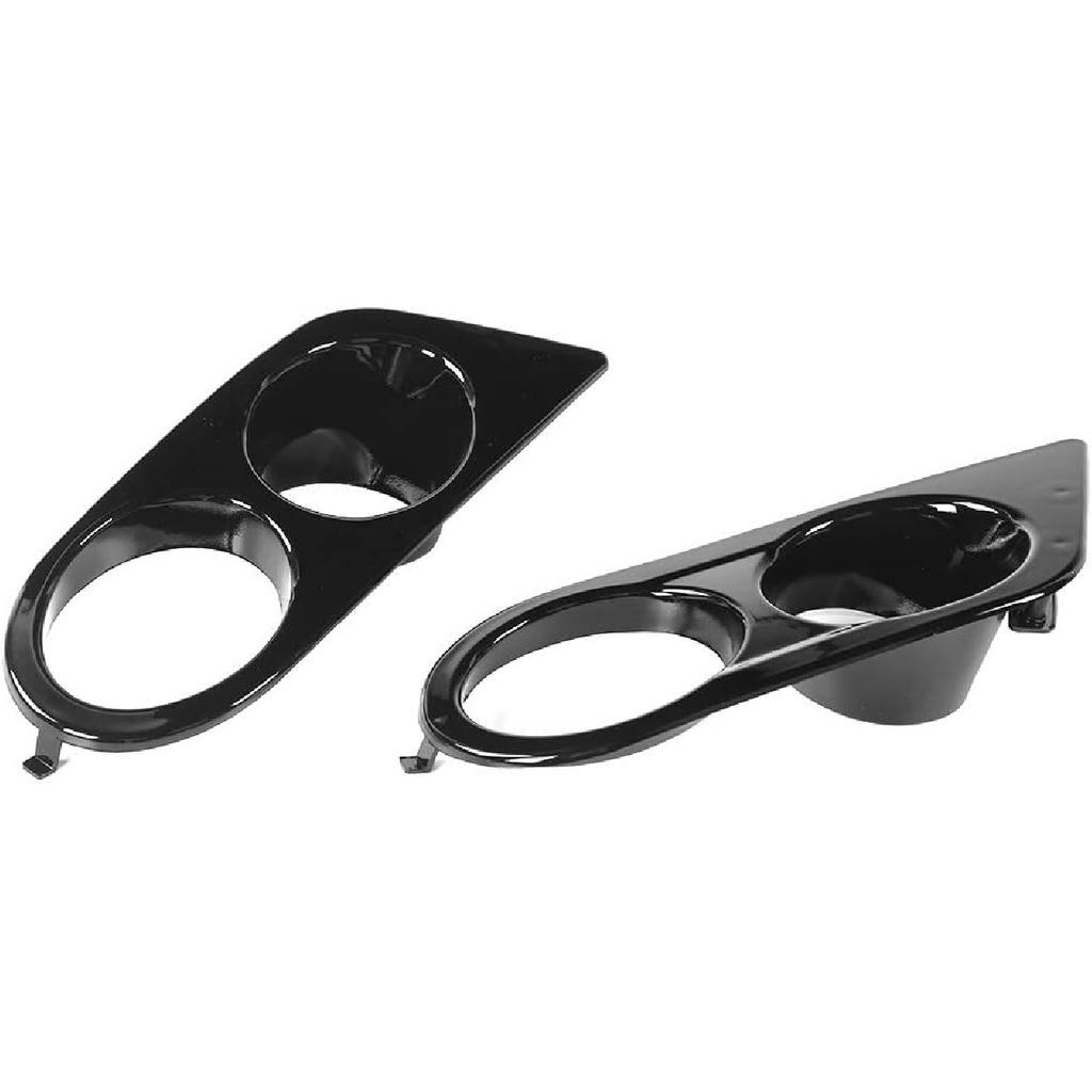 2 Stück Nebelscheinwerferabdeckung für E46 M3 2001-2006 Frontstoßstange Zubehör Doppel-Loch Nebelscheinwerferblenden 4-Türer Limousine