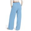 Women's Casual Fashion Solid Color Elastic Waist Drawstring Workwear Wide Leg Pants With Pockets