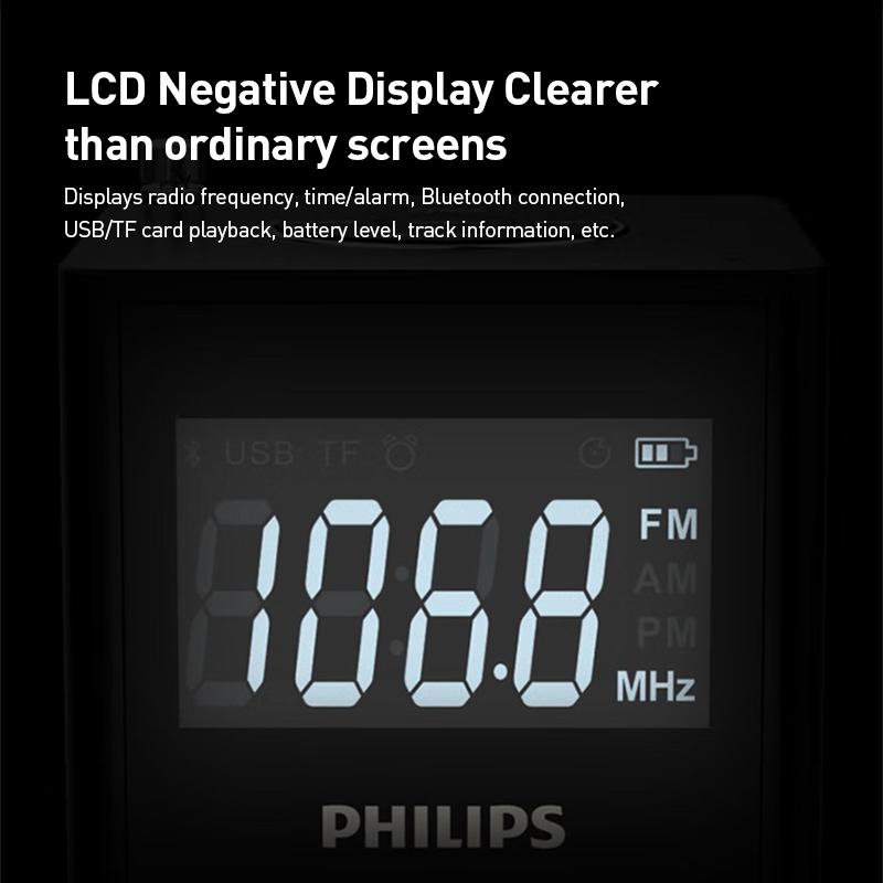 Philips bluetooth speaker clock radio Clock Radio TAR2568