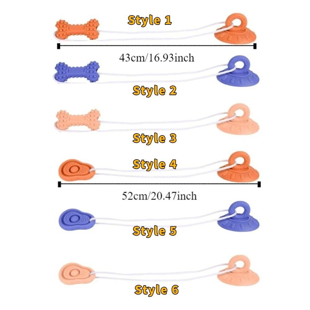 Wear-Resistant Dog Suction Cup Toys Teeth Cleaning Grinding Teeth Toys Physical Strength