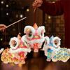 DIY Material Package New Year Lion Dance Lantern Waterproof Festival Atmosphere Handmade Lantern Hanging Ornament with Blessings