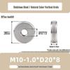 Stainless Steel M3/M6/M10 High-Strength Knurled Nut