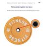 Colored Drop-Resistant Rubber Barbell Plates for Strength Training and Squats