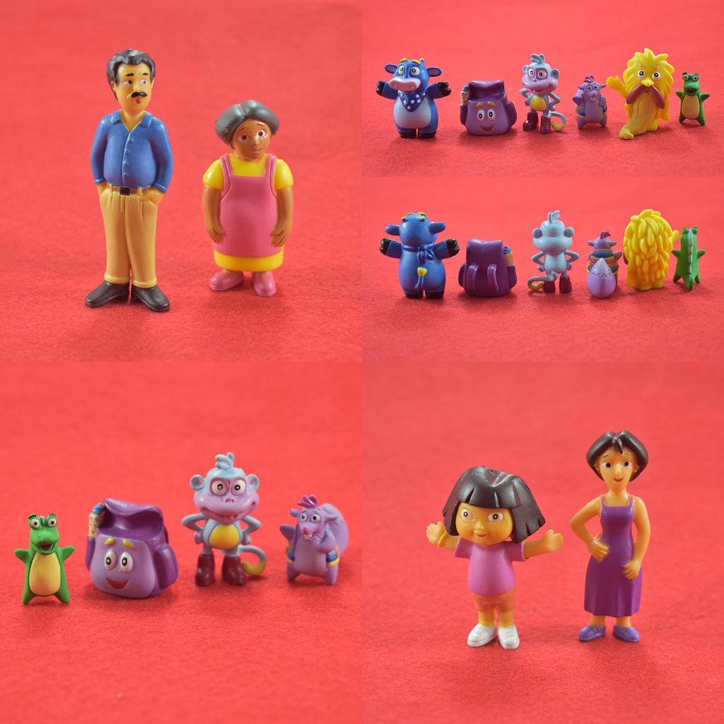 Atemberaubendes Dora die Entdeckerin Figurenset – Spielset mit 12 bezaubernden Figuren für Sammler
