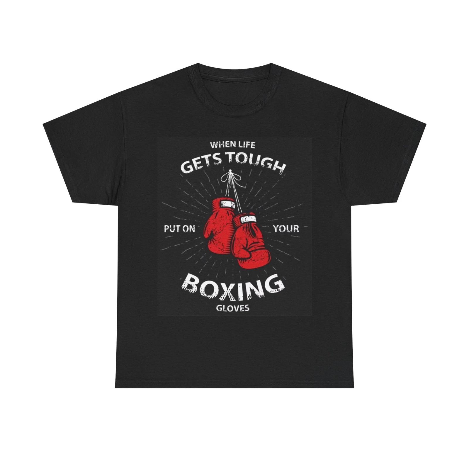 Men s and Women s T-shirts Boxing Gloves XXXXL