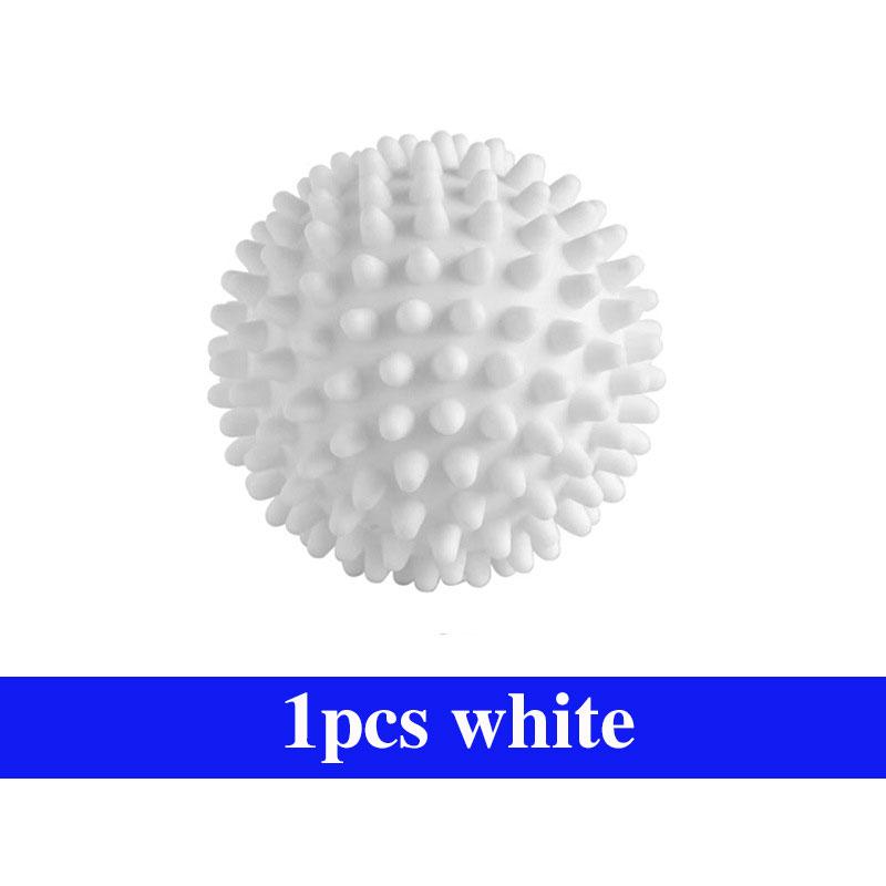 1/6pcs Laundry Balls Reusable PVC Solid Cleaning Ball for Remove Dirt Anti-Winding Household Washing Machine Cleaning Tools