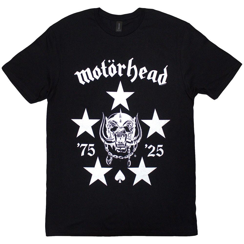 Men s Motorhead 50 Years Bmg Logo T-shirt Small Black S