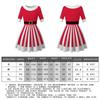 Christmas Dress Christmas Costume Cosplay Dressing Up Cosplay Costume Red Dress