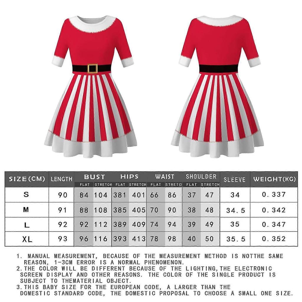 Christmas Dress Christmas Costume Cosplay Dressing Up Cosplay Costume Red Dress