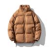 New suede cotton-padded clothes men's cotton-padded jackets trendy winter loose bread clothes fashion cotton-padded jackets
