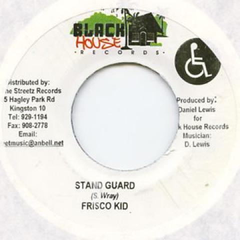 7inch Record FRISCO KID / BUSY SIGNAL - Stand Guard / There I Go Black House 2004 Jamaica Reggae, Ska & Dub