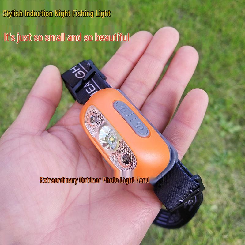 

Super Bright Mini Headlamp for Fishing, Cycling, Camping & Running - Kids Outdoor Night Light