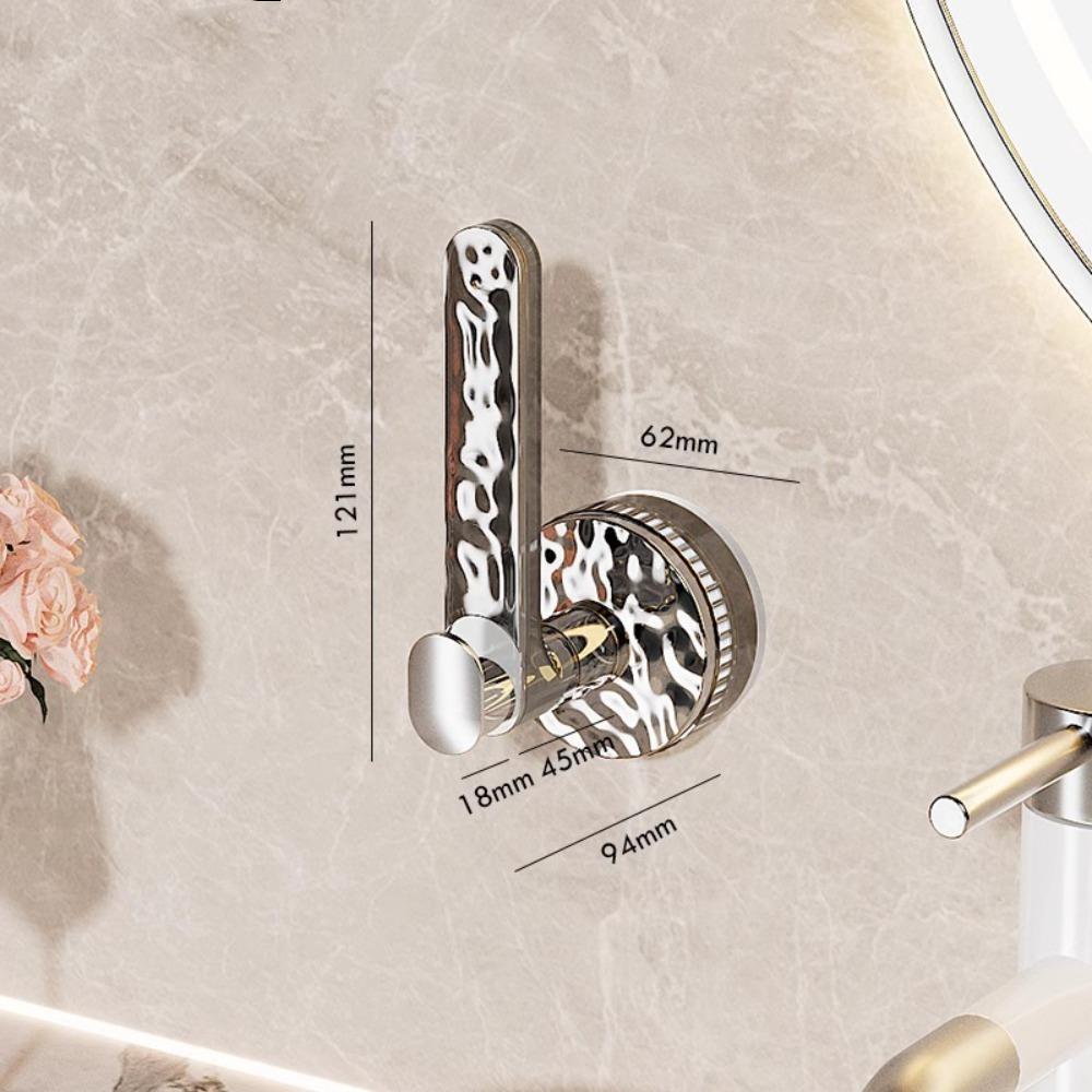 

Multifunctional Headwear Hook Wall Mount Suction Towel Rack Quality Towel Storage Rack Grey S