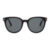 Tom Ford Oval Sunglasses With Logo Unisex sunglasses Black TF1133K5501A