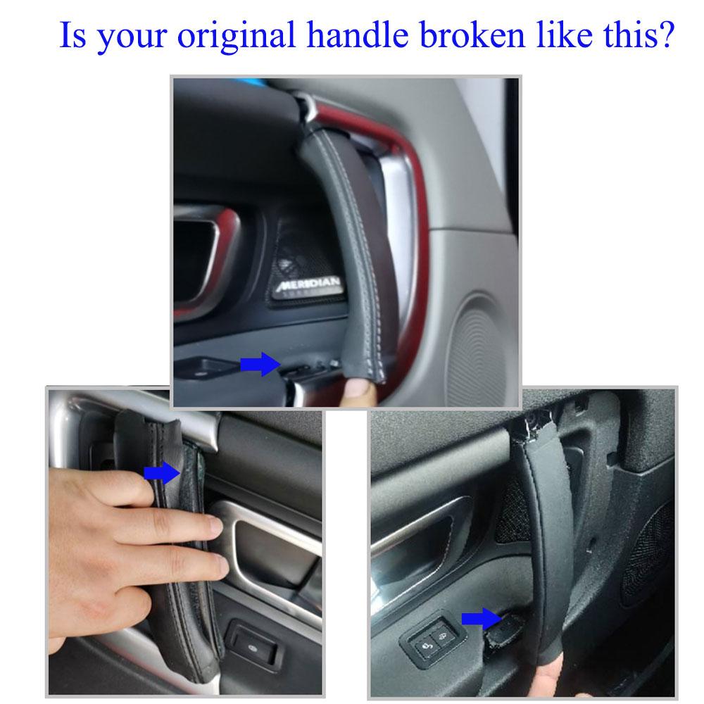 Innentür links rechts Leder Zuggriff Montage Ersatz für Land Rover Discovery Sport 2015 2016 2017 2018 