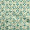 oneOone Cotton Flex Dusty Teal Green Fabric Mandala Sewing Craft Projects Fabric Prints By Yard 40 Inch