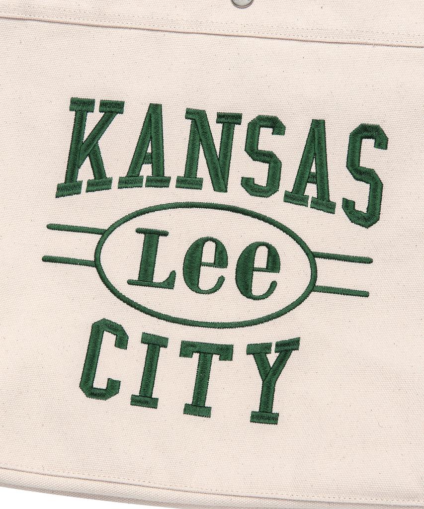 Lee Kansas City Cotton Messenger Bag Ivory
