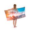 Printed beach towel, printed swimming towel, beach seat towel, bath towel