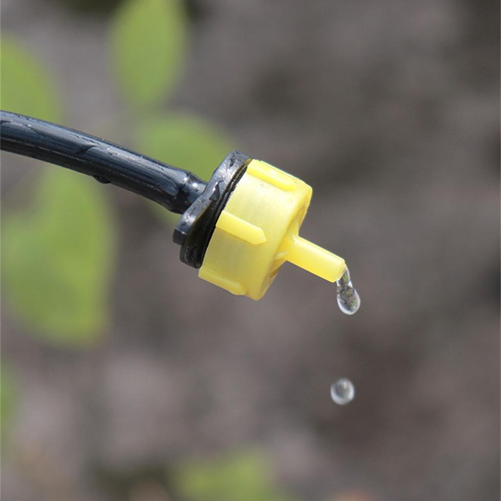 Pressure Compensating Dripper 2L/H 4L/H 8L/H Garden Orchard Micro Irrigation Emitter Agriculture Watering Pipe Fitting 20/100Pcs