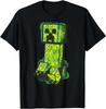 Minecraft Creeper Street Graffiti Fill T-Shirt