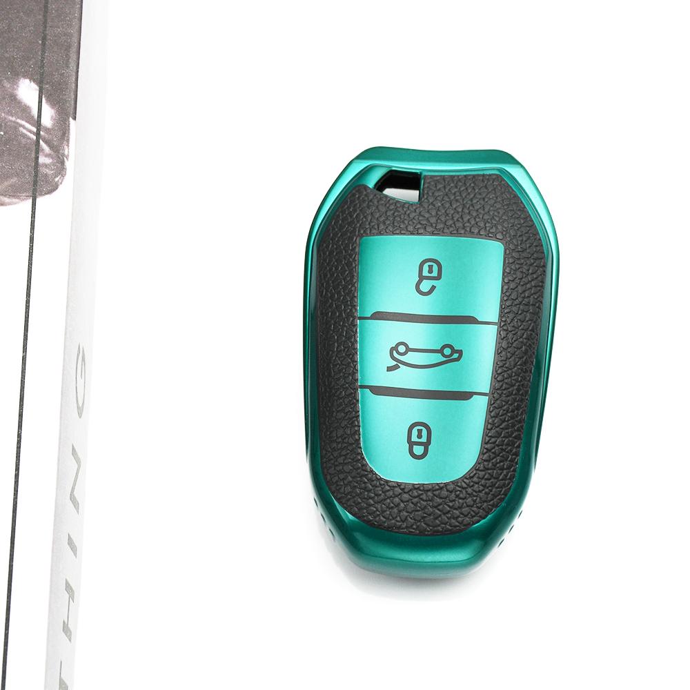 

Keyless Protector for Opel Grandland X Mokka Corsa Insignia Auto Car Key Case Fob Cover for Peugeot 2008 3008 5008 308 508