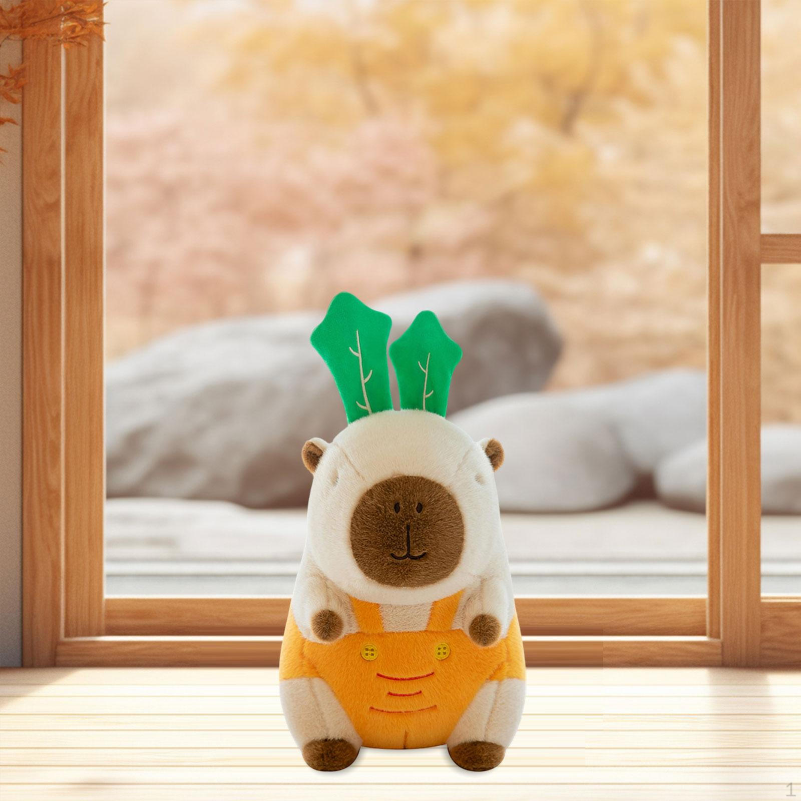 

Мягкая игрушка капибара, милая кукла, игрушка-компаньон, декоративная игрушка для автомобиля, мягкая игрушка 30cm