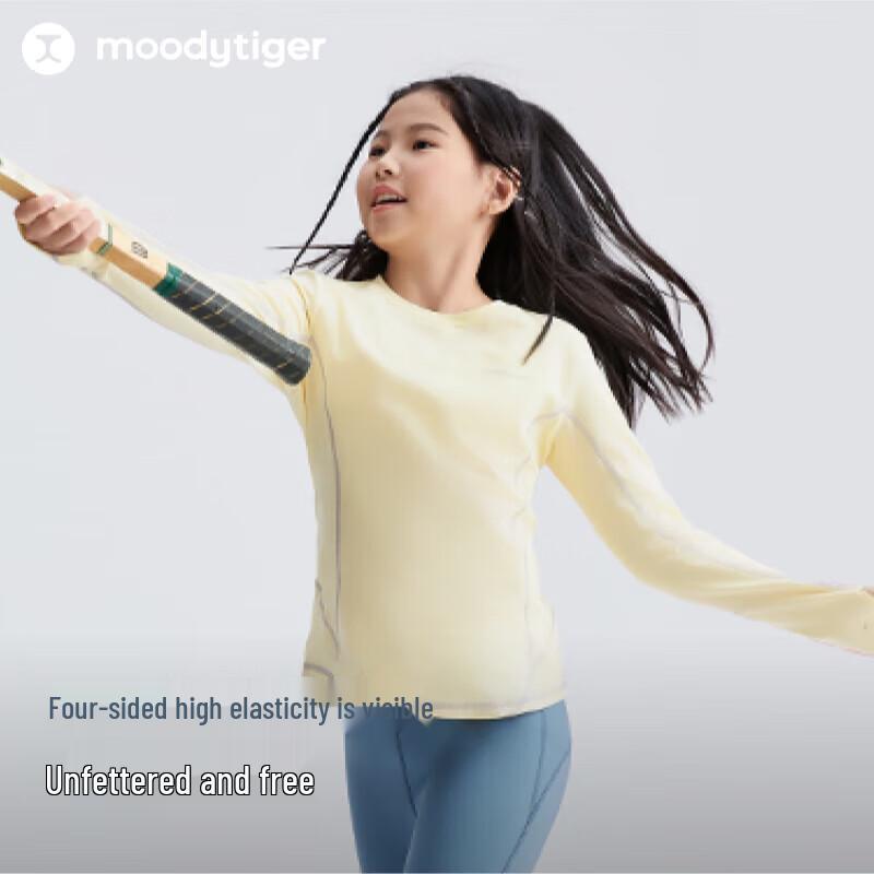 Moodytiger Girls' Long-Sleeve Performance T-Shirt