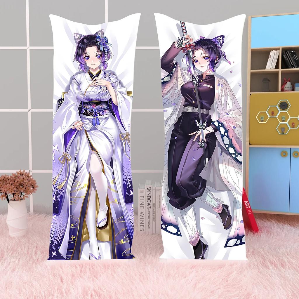 Anime Demon Slayer: Kocho Shinobu Dakimakura Kissenbezug, Kissenbezug, Hugging Body Kissenbezug, Spiel Otaku Kissenbezug