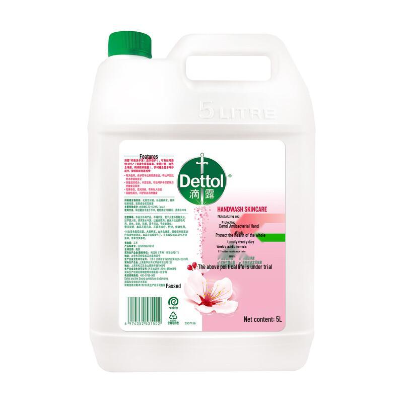 Dettol Moisturizing Hand Wash Refill - 5L