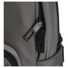 Fila Logo Fashion Casual Backpack Fabric Backpack Men Backpacks Lead-Gray F13M523102FDY