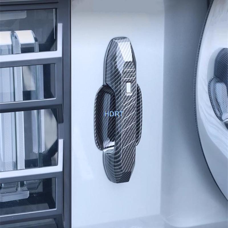 Car Styling Doorknob Bowl Frame Tail Gate Handle Cover Trim Protector Decoration Accessories For Chery Jetour T2/Traveler  +