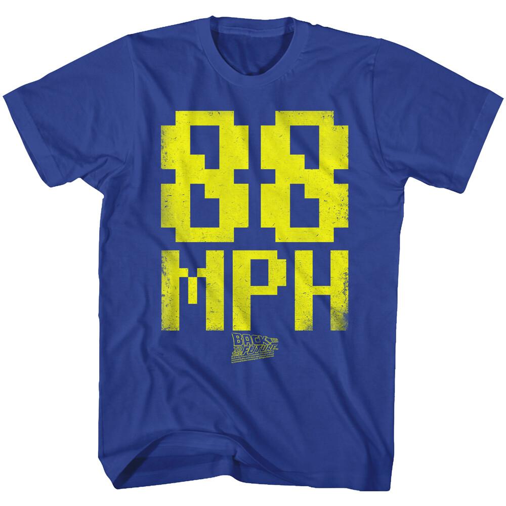 Back To The Future Movie 88 MPH Says Doc Emmett Brown Men T Shirt XXL
