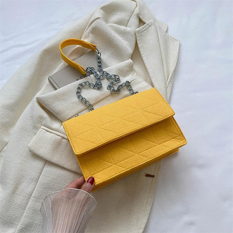 

Простая сумка на плечо-цепочке, повседневная сумка-кроссбоди для поездок на работу, новая летняя сумка, женская нишевая модная квадратная сумка