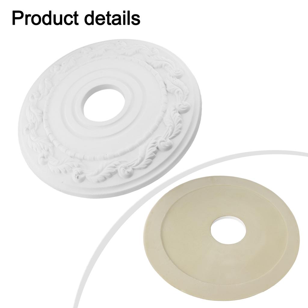 16 Inch Modern Ceiling Medallion for Easy Installation and Attractive Decor