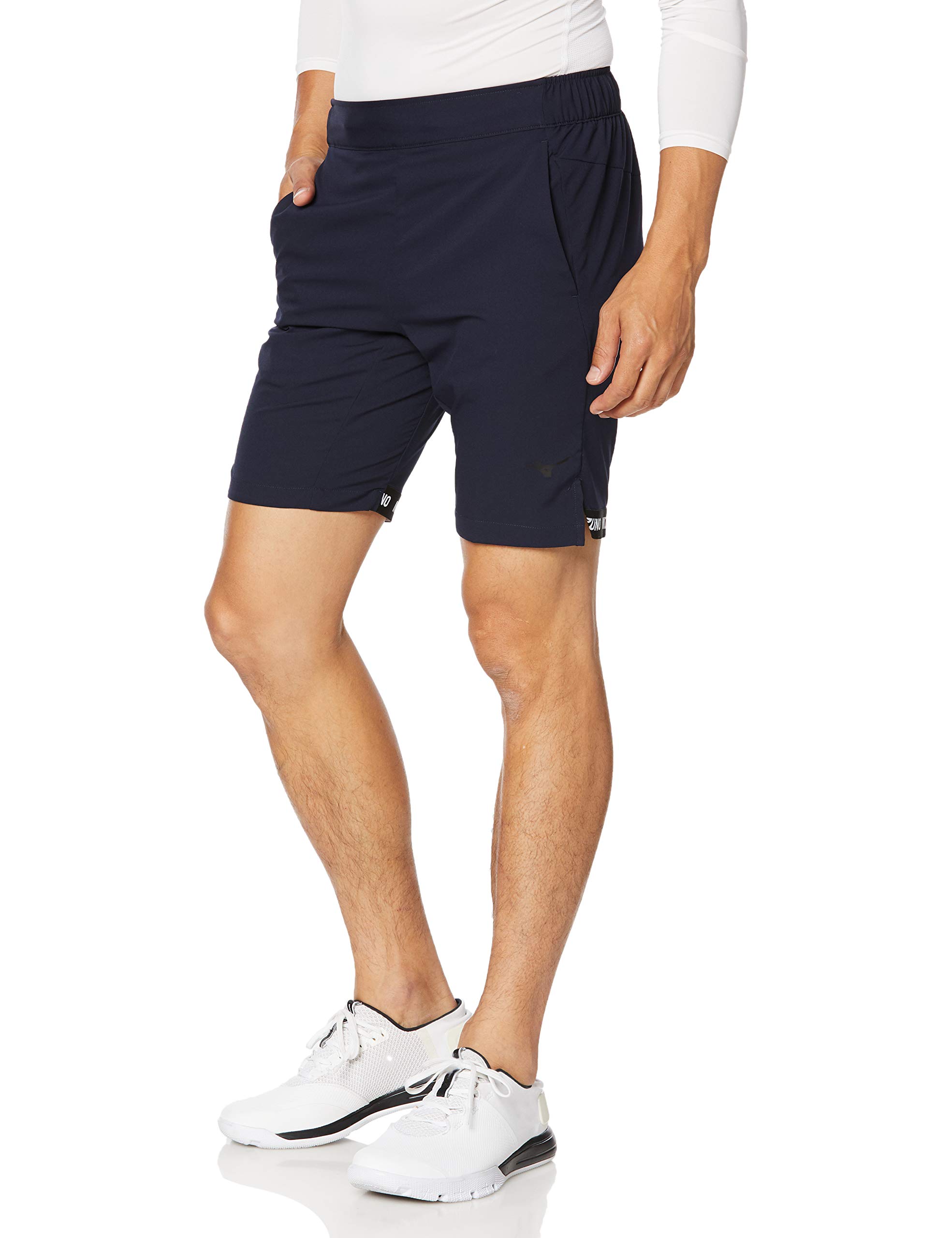 

Mizuno Move Cross Training Deep Size M Shorts, Moisture-Wicking, Quick-Drying, Stretch, Men s, 32MD0032, Navy, (Japan Size)