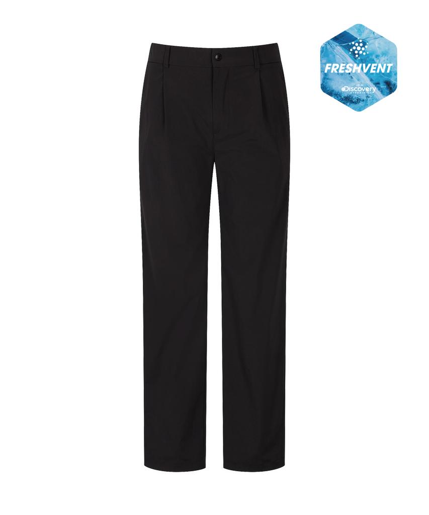 DISCOVERY EXPEDITION Freshvent Men'S Regular Fit Pants (Black)