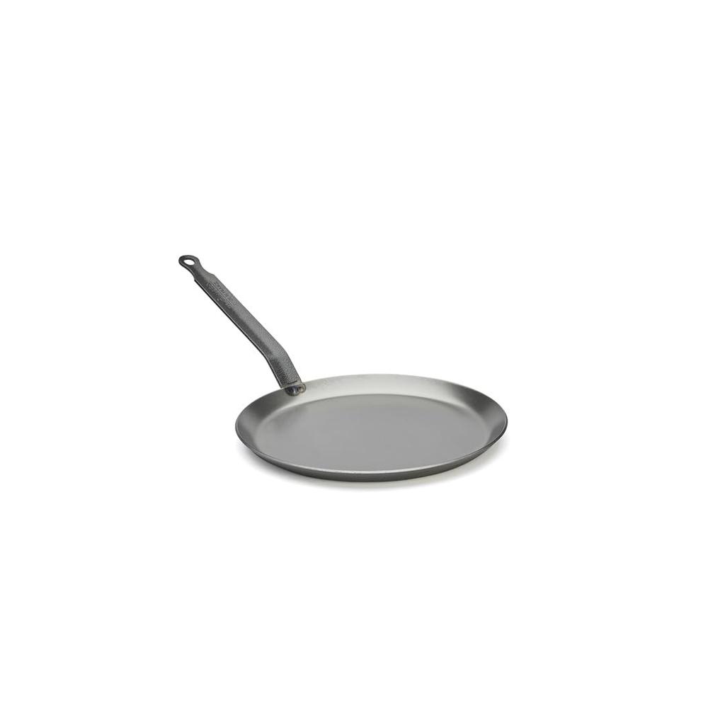 De Buyer Iron Crepe Pan with Handle, 24cm, 5120-24