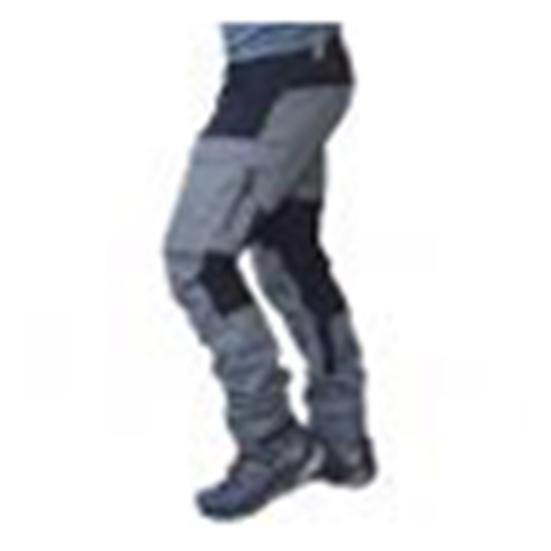 Men Fashion Color Block Multi Pockets Sports Long Cargo Pants Work Trousers