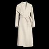 Tatu Women's Elegant Alpaca Blend Double-Faced Wool Coat