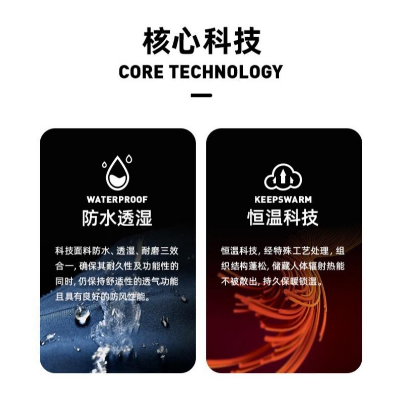 Silver Fox Velvet Liner Three-in-one Jacket for Men and Women Outdoor Windproof Waterproof Camping Warm Two-piece Jacket