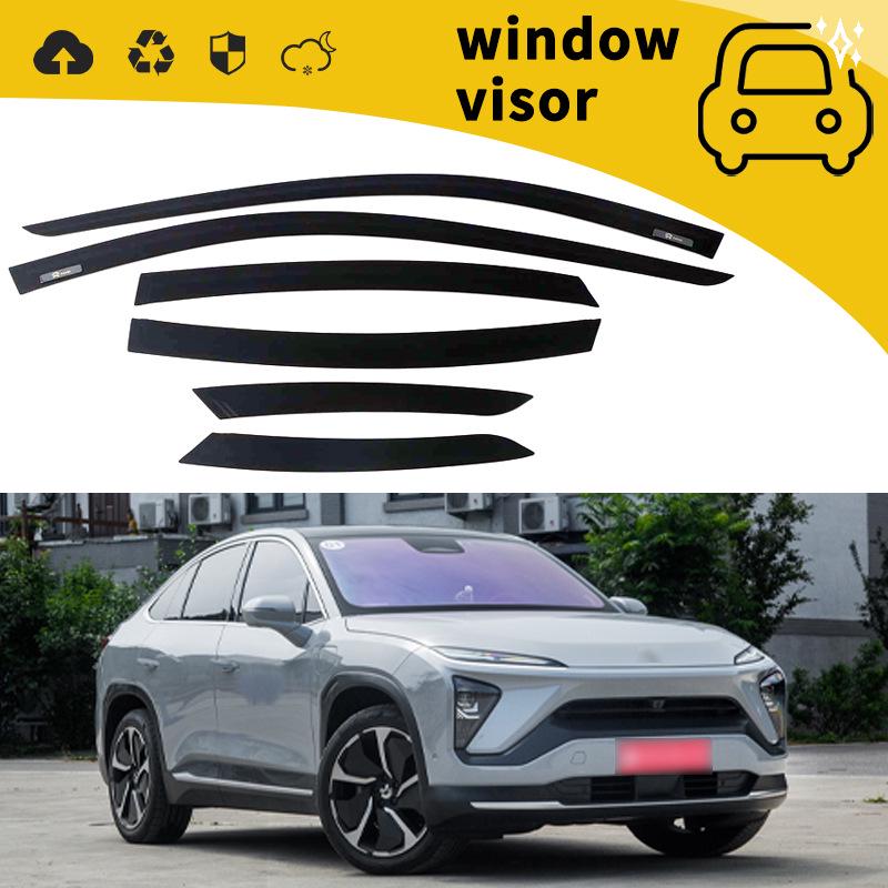 Rain Visor Guard for Nio ES8/ES7/ES6/EC6 (2018-2022) – Car Door Protection & Decoration