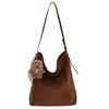 Large-capacity Bucket Bag, Retro Casual Tote Single-shoulder Crossbody Large Bag