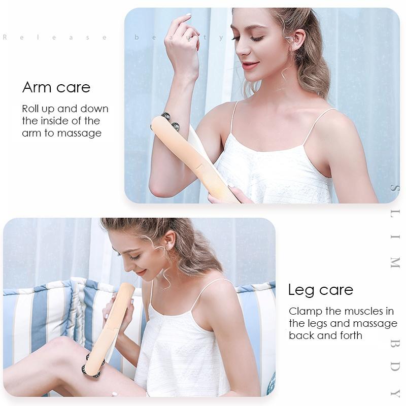 Masaj facial în formă de Y Dispozitiv antirid pentru față Instrument de ridicare cu rolă facială V Dispozitiv de slăbire EMS pentru întregul corp Reducerea bărbiei duble