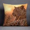 African Animal Beasts Home Decoration Pillowcase Square Pillowcase Home Office Decoration Cus On Cover