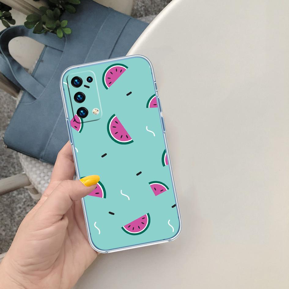 PP14 Cartoon Fruit Watermelon Phone Case for Motorola Moto G40 G04 G05 One Ace Action Fusion + Plus Hyper Macro Vision Zoom