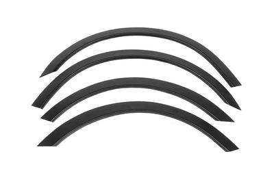Revestimentos de arco (4 peças, preto) SW, 2004-2008, plástico ABS para Peugeot 407