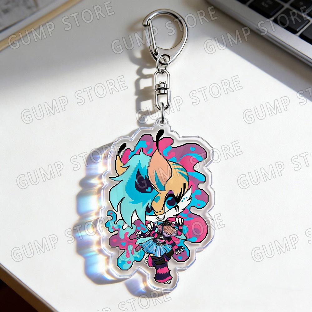 

Anime Chibi Verosika, Beezlebub, Fizzarolli, Asmodeus, Loona, Octavia Keychain